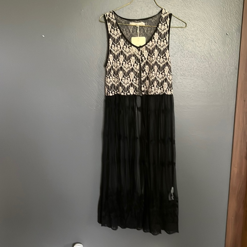 Sheer long dress